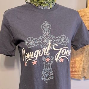Cowgirl Tough tee small